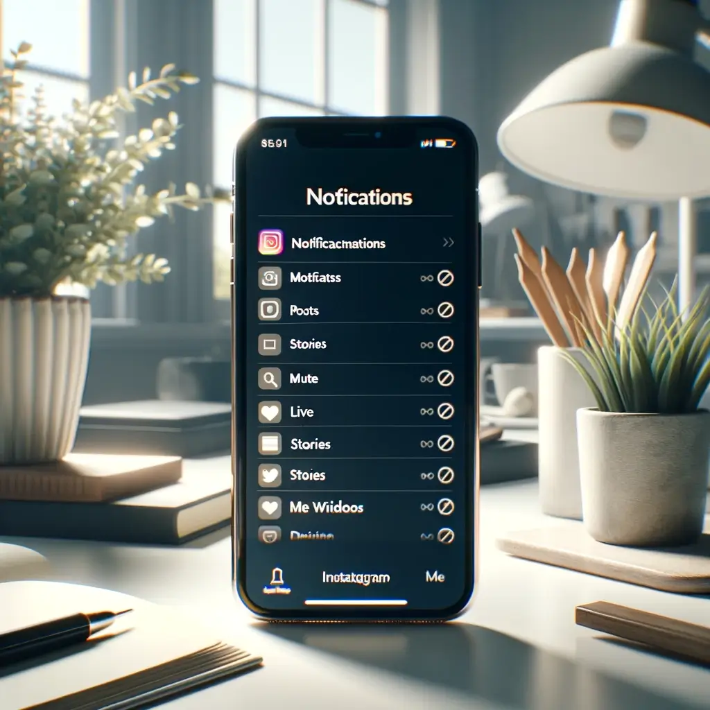 Desativar Notificações do Instagram