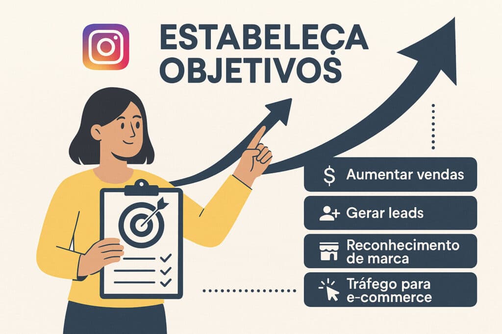 Estabeleça Objetivos Claros de suas Vendas