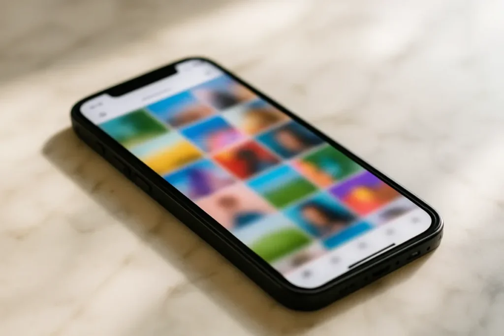 Feed de Instagram reorganizado após ajustes de recomendação